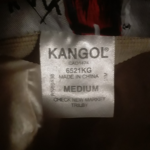 Kangol Unisex Medium Plaid Bucket Type Hat - Picture 13 of 14